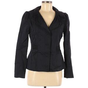 T Tahari black structured fitted Blazer Si…